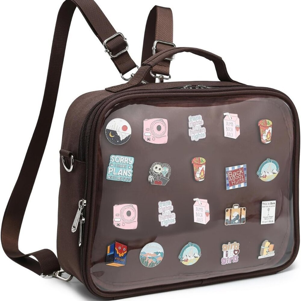Dopamine Color Ita Bag Backpack Oxford Crossbody Shoulder Bag for Women